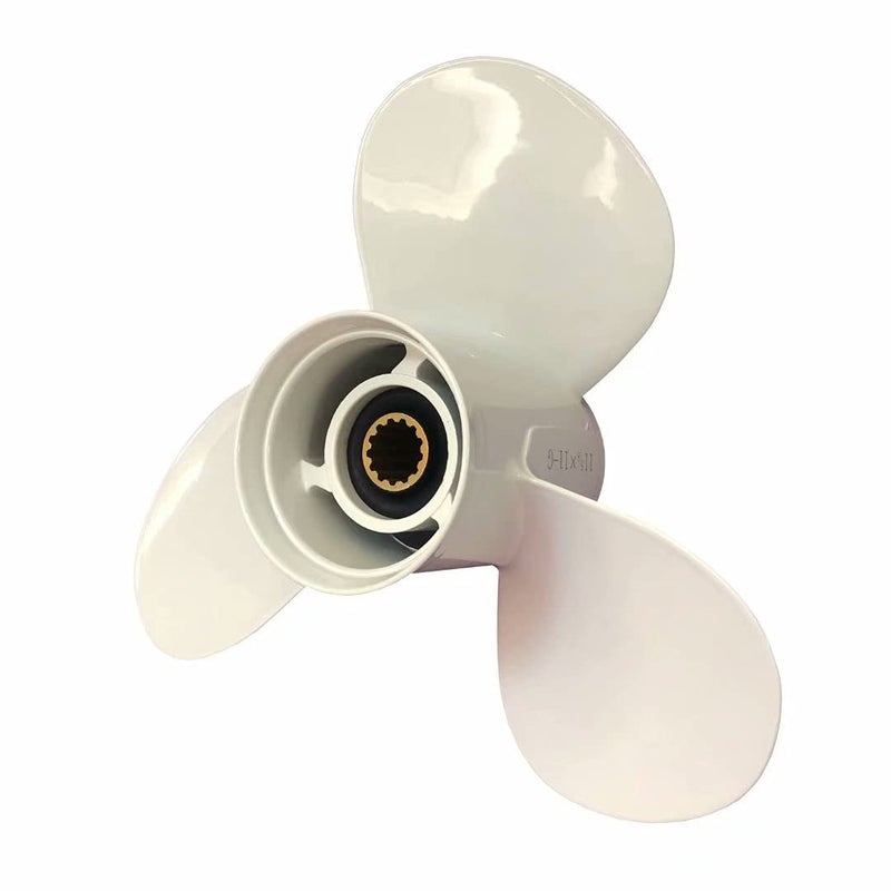 COPKINGO Boat Propeller 11 5/8 X 11-G for Yamaha 25HP 30HP 40HP 45HP 50HP 55HP 60HP /Outboard Propeller with 13 Spline Tooth 69W-45947-00 - Image 4